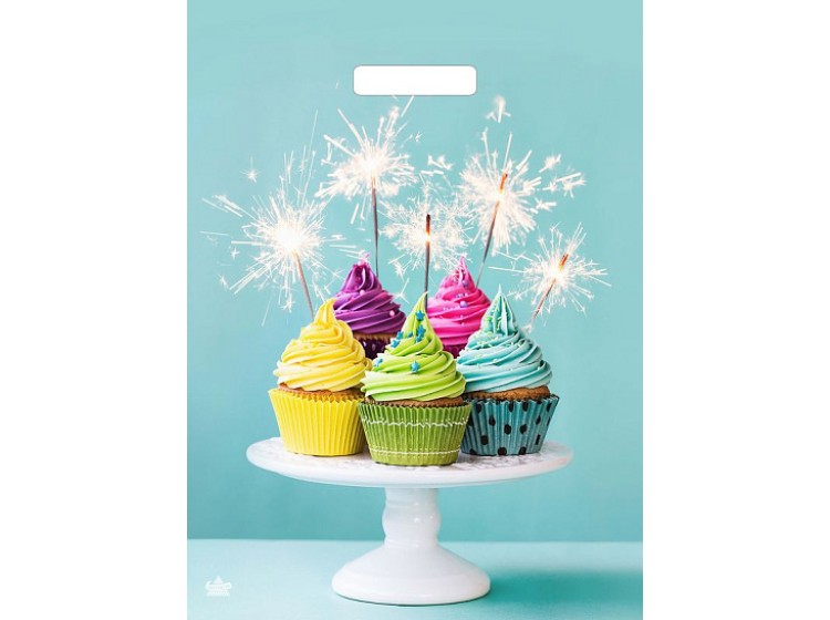 Мешок ПНД (выр.руч) 450*340 (33мкр) Кексики